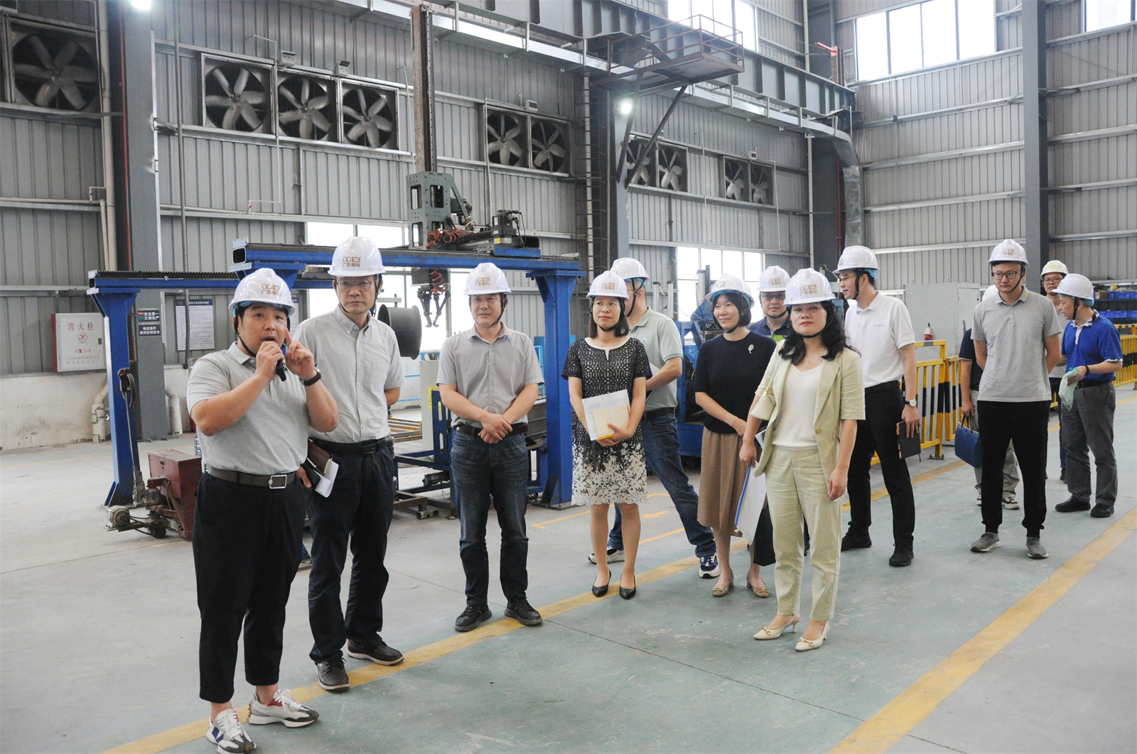 佛山電建集團(tuán)領(lǐng)導(dǎo)到廣東粵構(gòu)開展調(diào)研